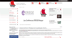 Desktop Screenshot of ithaque-asso.fr